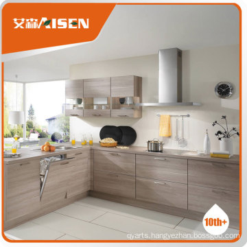 Philippines market economic and high quality MDF & melamine kitchen cabinet